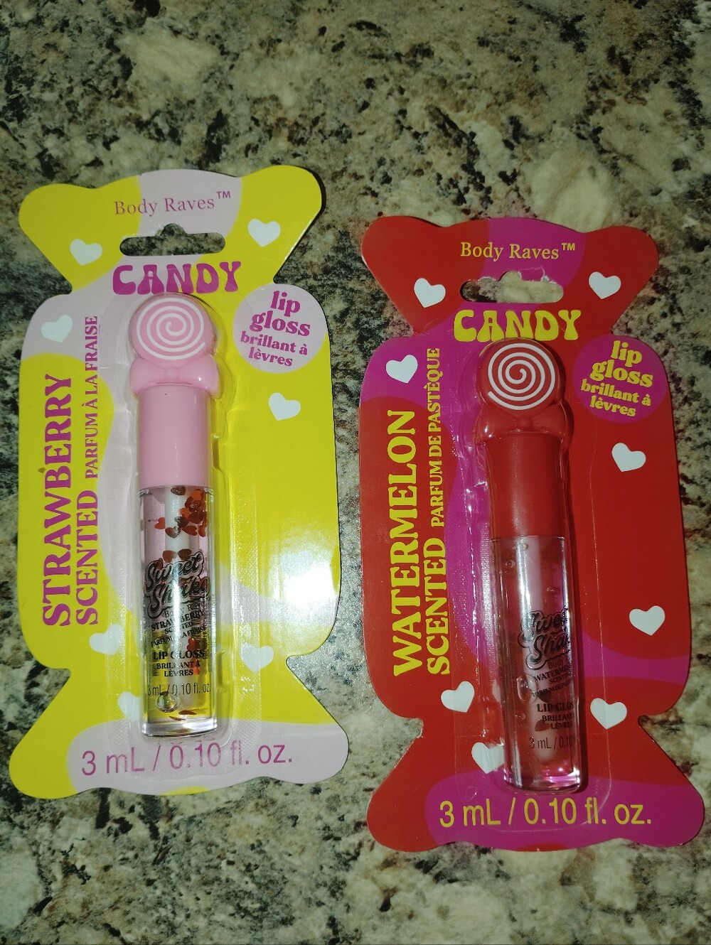 Candy Lip Gloss — Strawberry Scented Pink New